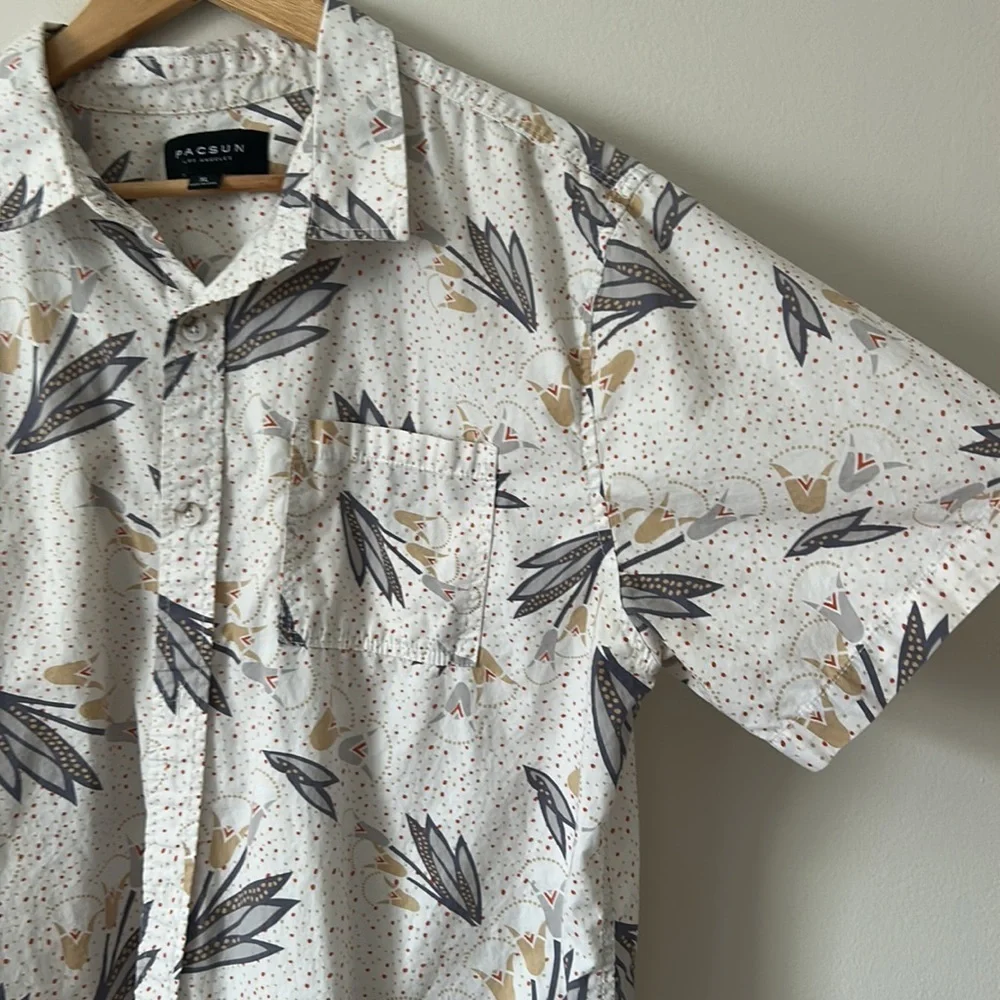 Pacsun Short Sleeve Button Down - Picture 3 of 5